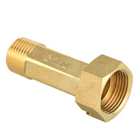 Nouveaux raccords de compteur d'eau en laiton BMAG IP68 OEM 1/2"*3/4" PN10/PN16