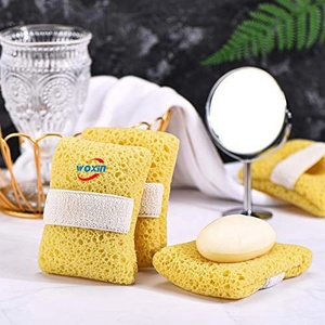 Esponja de Baño de Espuma Limpiadora Profunda Woxin, Nueva Llegada, con Bolsa para Ahorrar Jabón y Correa para la Mano, para Hombres y Mujeres - Product Image 1
