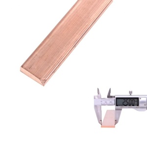 Plaque de cuivre rouge 99,9 % pur non allié Chine 1 pièce épaisseur 1 mm/5 mm 2x25x250 mm sans allongement sans résistance ultime - Product Image 4