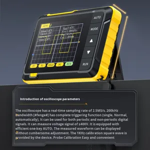 2025 -<span class=keywords><strong>Dso</strong></span> 152 <span class=keywords><strong>Osciloscopio</strong></span> digital portátil Diseño pequeño de mano para principiantes Enseñanza y mantenimiento - Product Image 3