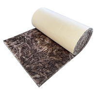 Laine de verre thermique ASTM C518 du Canada, résistance thermique R30, épaisseur 9,5 pouces, laine de verre marron ECO, rouleau d'isolation thermique pour toiture