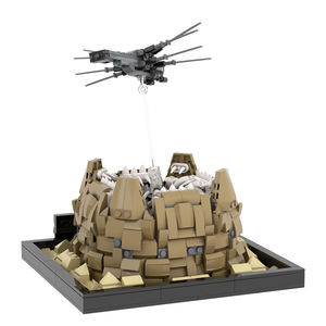 MOC1490 <span class=keywords><strong>Science</strong></span> <span class=keywords><strong>Fiction</strong></span> <span class=keywords><strong>Series</strong></span> Game Movie Sandworm Kits Garçons Cadeaux Puzzle DIY Building Block Sets Jouets éducatifs pour enfants - Product Image 3