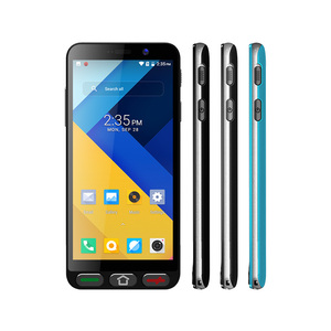 Téléphone mobile <span class=keywords><strong>senior</strong></span> UNIWA S2000 Android <span class=keywords><strong>avec</strong></span> écran tactile de 5,7 pouces, double carte SIM, 4G LTE, bouton <span class=keywords><strong>SOS</strong></span>, langues anglaise/espagnole - Product Image 2