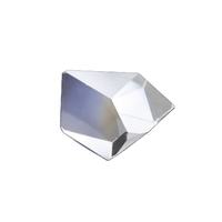 Prisme pyramidale à trois faces en matériau K9 BK7, prisme de toit réfracteur pour instruments optiques