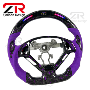 <span class=keywords><strong>Volant</strong></span> de voiture sport en fibre de carbone forgée, personnalisé, avec LED RPM améliorées pour Infiniti <span class=keywords><strong>G25</strong></span> G37 G35 Ex25 Ex35 G37S G37X - Product Image 3