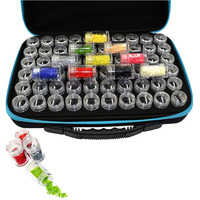 Boîte de rangement pour peinture diamant, organiseur de perles, accessoires et outils, conteneur à 60 compartiments pour broderie, bricolage et artisanat