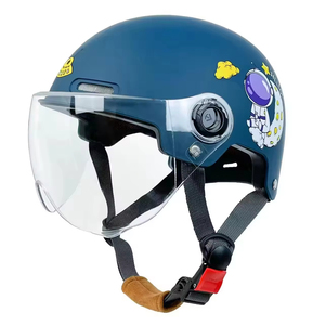 Bajo MOQ <span class=keywords><strong>Casco</strong></span> personalizado para niños Medio <span class=keywords><strong>casco</strong></span> de bicicleta <span class=keywords><strong>Casco</strong></span> de media cara de dibujos animados para niños masculinos y femeninos - Product Image 1