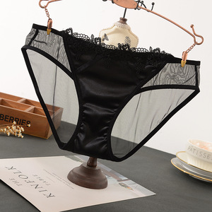 Très petites culottes en satin pour femmes, culottes <span class=keywords><strong>sexy</strong></span> pour femmes - Product Image 6