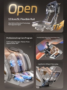 Oakes <span class=keywords><strong>2026</strong></span> Neuer Intelligenter Elektrischer Massagesessel für Zuhause Vollautomatisch Multifunktional Raumkapsel-Design mit Bluetooth und USB - Product Image 3