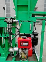 Machine à Briques en Terre Cuite à Pression Manuelle, Meilleure Vente, pour Briques Autobloquantes
