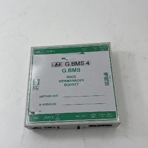 G.bms: 34bacskit_b4 Bacs Webmanager Budget 4 950-6508 12VDC G.BMS 34BACSKIT_B4 BACS WEBMANAGER BUDGET 4 950-6508 12VDC Plc Progr - Product Image 1