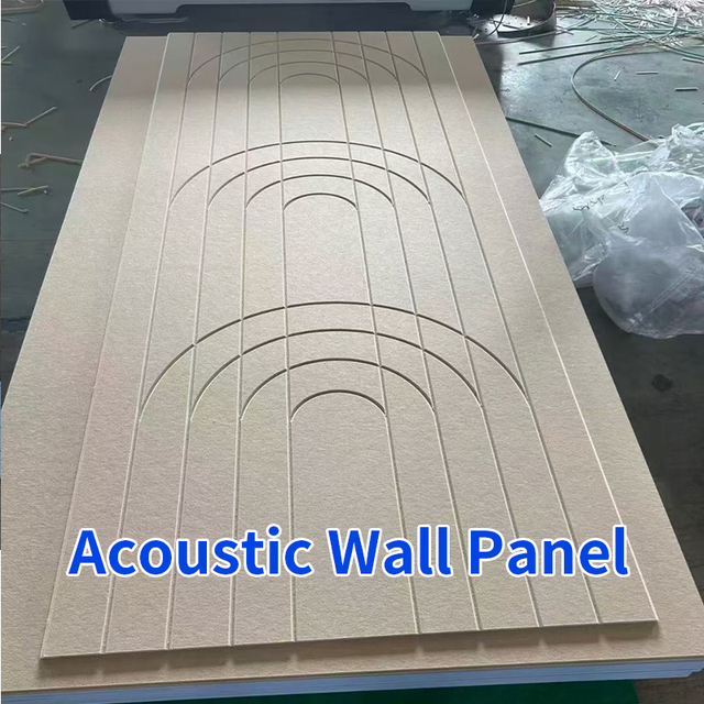 Polyester Fiber Acoustic Panel  Sound Insulation and Noise Reduction for Music Rooms, Quick Installation, Lightweight Materials