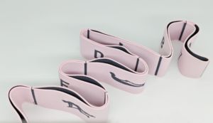 8 <strong>Loops</strong> Girls Kids Dance Training Assist Stretching <strong>Elastic</strong> Exercise Band Jacquard Sign Number Factory Yoga Stretching Webbing - Product Image 2