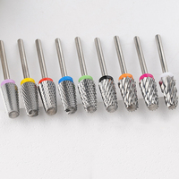 OEM Nouvelle Forme Conception 6.0mm 5 en 1 Tungstène Gel pour Ongles Enlever Manucure Enlever Gel Vernis Couper Forets à Ongles