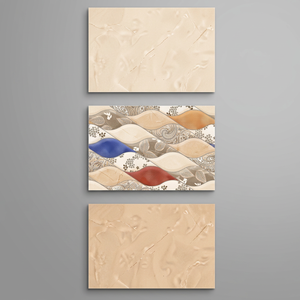 OEM 300x600 Precio barato 30x60 Calidad de exportación 12x24 Cerámica digital esmaltada 12x18 Brillante 30x45 Baño 300x450 Azulejos de pared Vistaar - Product Image 6