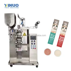Automatic Vertical Pet Cat Wet Food Packaging Machine Nutritional Cat Strips Sachet Packing Machine