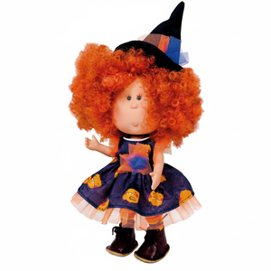 Poupées traditionnelles en vinyle de haute qualité, fabrication artisanale, Munecas Mia, filles aux cheveux roux, Halloween, personnalisées, pour enfants - Product Image 2
