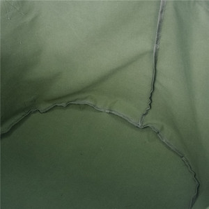 Sac à feuilles de jardin en toile imperméable vert 16 oz pour déchets de jardin et usage extérieur - Product Image 3