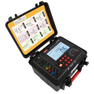 Uni-t Ut575b Double-<b>clamp</b> Multifunctional Earth Tester Multiple Measurement Methods Voltage Current Double <b>Clamp</b> Method - Product Image 2