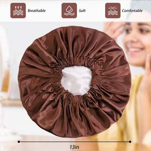 หมวกไหมพรมซาตินสำหรับผู้หญิง, หมวกไหมพรมสำหรับใส่นอน - Product Image 6