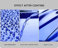 Revestimiento Cerámico 3 en 1 de Secado Rápido para Pintura de Automóviles, Cera Líquida, Pulimento Hidrofóbico, Capa Superior de Secado Rápido, Revestimiento Cerámico Nano en Aerosol para Bricolaje