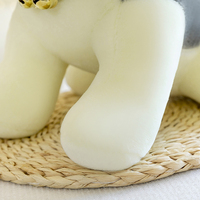 Peluche Husky Personnalisée en Gros, Jouet en Peluche Doux de Haute Qualité pour Enfants, Faible MOQ Disponible
