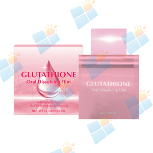 SUNI OEM ODM precio de fábrica glutatión película de disolución Oral colágeno caramelo película suplemento blanqueamiento de la piel película de boca Oral - Product Image 1