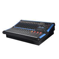 99dsp Table de Mixage Audio Numérique Amplifiée 12 Canaux, Console de Puissance Intelligente pour Électronique Grand Public