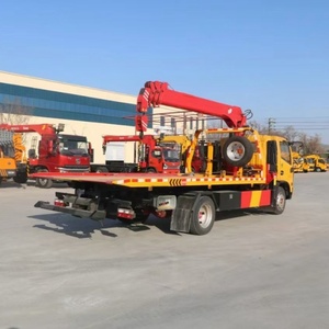Dépanneuse avec <span class=keywords><strong>grue</strong></span> Dongfeng 4x2 diesel 165 HP moteur <span class=keywords><strong>5</strong></span> tonnes <span class=keywords><strong>grue</strong></span> droite <span class=keywords><strong>t</strong></span>élescopique utilisée pour le levage et le sauvetage - Product Image 4