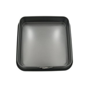Moule à gâteau carré à fond amovible de 9,5 pouces (24 cm), revêtement antiadhésif pour un démoulage facile et un nettoyage simple - Product Image 6
