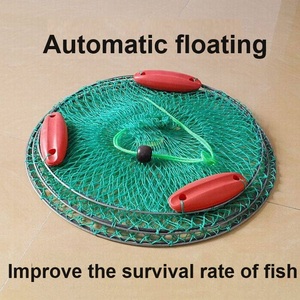 उच्च गुणवत्ता वाली समुद्री मछली पकड़ने वाली 3 परत वाली मछली पकड़ने वाली टोकरी 3 फ्लोटिंग मल्टी-फ्लोट मल्टी स्पेसिफिकेशन 35 40 45 50 # मोटा मछली पकड़ने का जाल - Product Image 5