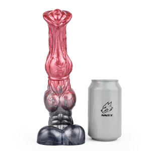 Vente en gros de gros jouets sexuels anaux en silicone pour femmes et hommes, masturbation anale, buttplug animal, gode en silicone, pénis de cheval, énorme - Product Image 3