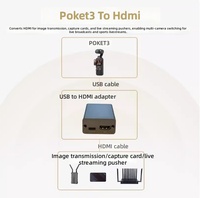 Tuoying 4K Metal Pocket3 USB UVC pour convertisseur vidéo pour accessoires audio et vidéo