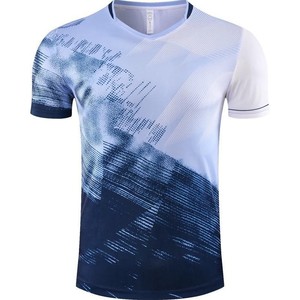 Ensemble de Badminton et de Tennis de Haute Qualité avec Logo Personnalisé, Séchage Rapide, 100% Polyester, Respirant, pour Hommes et Femmes, Entraînement de Volleyball - Product Image 1