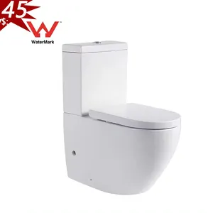 Manufacturer sanitary ware suite accessories rimless dual flush ceramic toilet set two piece toilet bowl