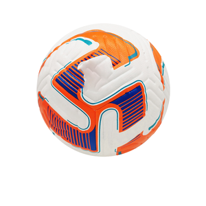Toprate calidad probada seguridad estándar OEM tamaño 5 balón de fútbol estilo moderno diseño de moda patrón de bloque colorido llama estrella - Product Image 2
