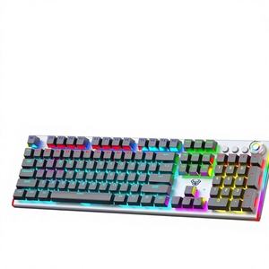 Teclado Mecánico para Juegos Aula F3020 Esports, 108 Teclas Programables, Retroiluminación RGB, USB 2.0, Tamaño Completo, Interruptores Negros para Computadoras de Escritorio y Portátiles - Product Image 4