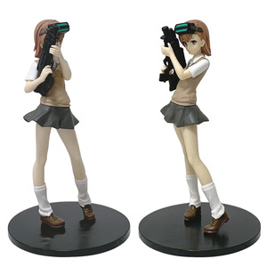 Figura de Anime HESPER de 17 cm, Estatua de <span class=keywords><strong>Misaka</strong></span> Mikoto con Uniforme de Railgun, Figura de PVC, Regalo, Juguete - Product Image 2