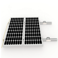 Support de montage solaire, 3 pièces, Module PV, carénage au sol, vente en gros