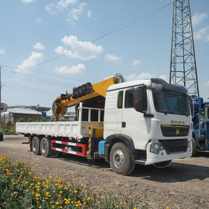 סיטונאי sinotrik howo 8x4 רב תכליתי בום טלסקופי עם ציוד zoomlion 12 טון ו-14 טון קיבולת נמוכה - Product Image 3