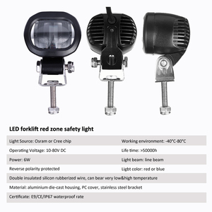 Luces LED de Zona Azul para Seguridad, Luz de Proyección de Línea Roja - Product Image 2