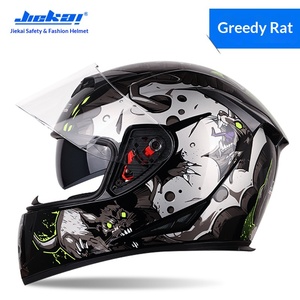 Casco Elettrico Jiekai per <span class=keywords><strong>Moto</strong></span>, Unisex, Integrale, Elegante, Adatto a Tutte le Stagioni, per Corse in <span class=keywords><strong>Moto</strong></span> e Pendolarismo, Sicurezza, Esportazione - Product Image 6