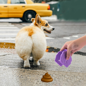 Recogedor de excrementos de silicona con forma de concha, portátil y ligero, con diseño para limpiar las manos, para uso en exteriores. - Product Image 5