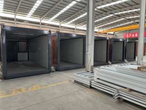 Z형 사무실 보관 조립식 컨테이너 하우스 휴대용 생활 피난 챔버 아파트 호텔 제작 샌드위치 패널 스틸 - Product Image 5