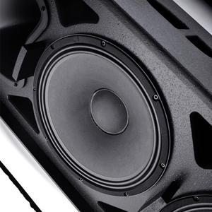 Haut-parleur audio professionnel <span class=keywords><strong>en</strong></span> <span class=keywords><strong>bois</strong></span> pour scène, stéréo, à double haut-parleur de 15 pouces, 650W de puissance élevée, avec fonction Bass Boost, son aigu et grave, 120 aimants, durable - Product Image 4