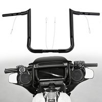 Stang Motor Baja 16 Inci Model Meathook APE untuk Harley Davidson CVO FLHXSE/FLHX Street Glide 2023-Keatas/2024-Keatas Tahan Air