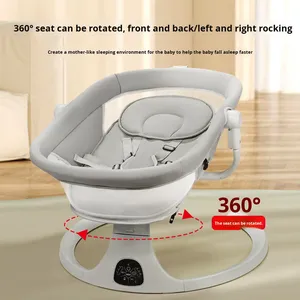 <span class=keywords><strong>Silla</strong></span> Mecedora Eléctrica Multifuncional de Metal para Bebés y <span class=keywords><strong>Silla</strong></span> Relajante para Recién Nacidos, Importada - Product Image 3