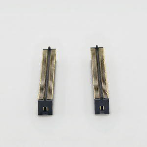 Conector tipo SenTai de imitación con paso de 1.27mm, doble fila SMT PA9T, ancho 5.8 con pilar interior 2*50P - Product Image 1
