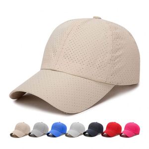 Nouvelle Casquette de Baseball Été 2026 Homme Femme Séchage Rapide Personnalisable Logo Maille Respirante Couleur Unie Casquette Snapback Chapeaux de Sport - Product Image 1