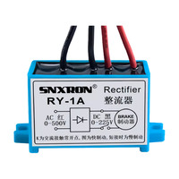 Penyearah Rem Kegagalan Daya Setengah Gelombang Seri SNXRON RY/ZS untuk Motor Industri AC 0-500V 2000V Puncak, Stabilitas Tinggi, Mudah